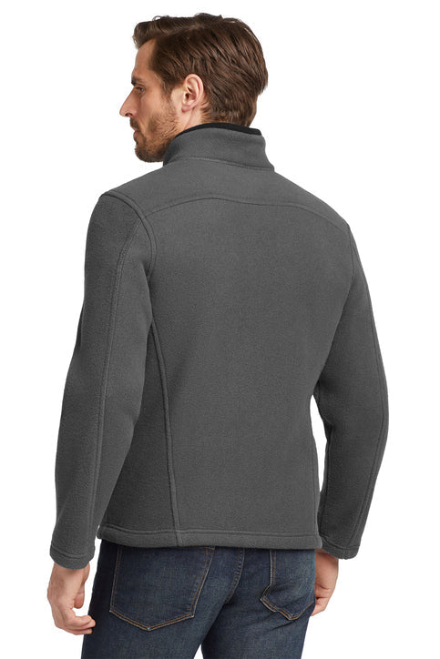 Eddie Bauer Full-Zip Fleece Jacket with custom logo embroidery