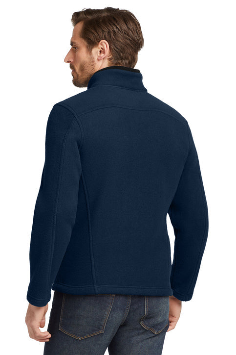 Eddie Bauer Full-Zip Fleece Jacket with custom logo embroidery