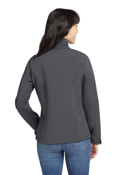 Eddie Bauer Women's Soft Shell Jacket with custom logo embroidery