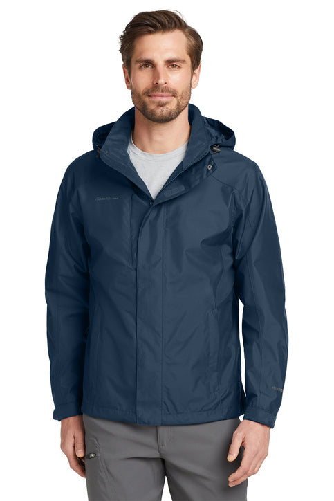 Eddie Bauer Rain Jacket with custom logo embroidery
