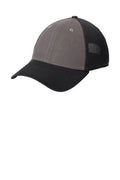 New Era Snapback Contrast Front Mesh Cap with custom logo embroidery