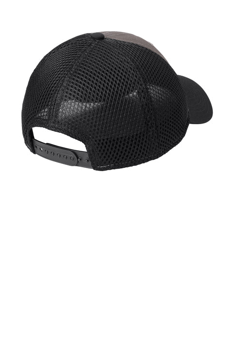 New Era Snapback Contrast Front Mesh Cap with custom logo embroidery
