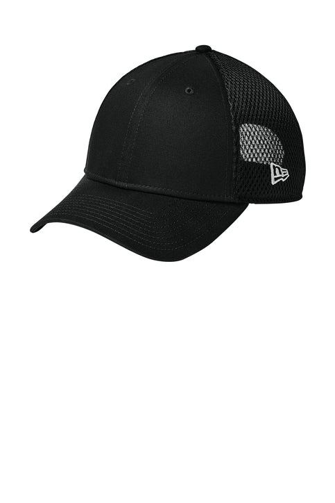New Era Snapback Contrast Front Mesh Cap with custom logo embroidery