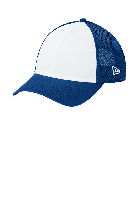 New Era Snapback Contrast Front Mesh Cap with custom logo embroidery