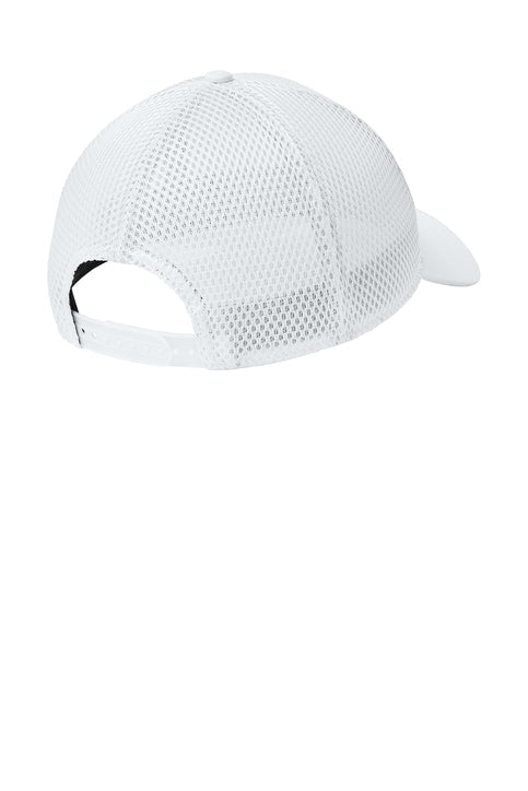 New Era Snapback Contrast Front Mesh Cap with custom logo embroidery