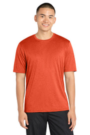 Sport-Tek Heather Contender Tee with custom logo embroidery