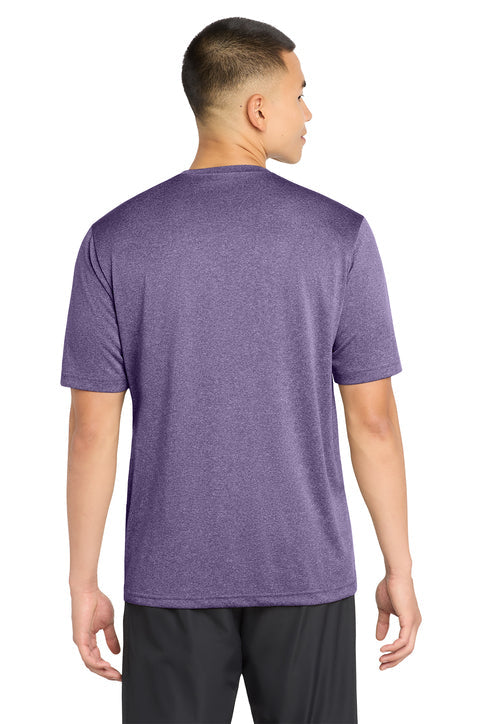 Sport-Tek Heather Contender Tee with custom logo embroidery