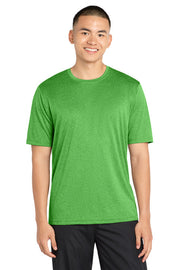 Sport-Tek Heather Contender Tee with custom logo embroidery