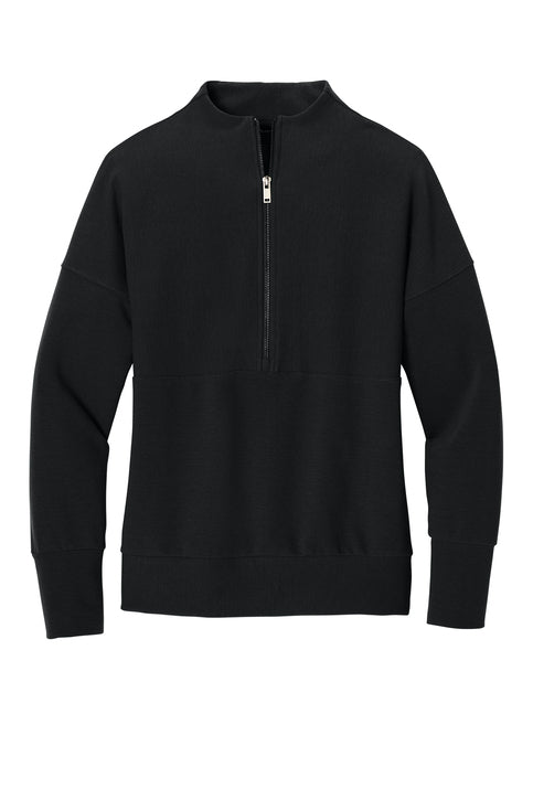 Mercer+Mettle Women’s Linear Texture 1/4-Zip with custom logo embroidery
