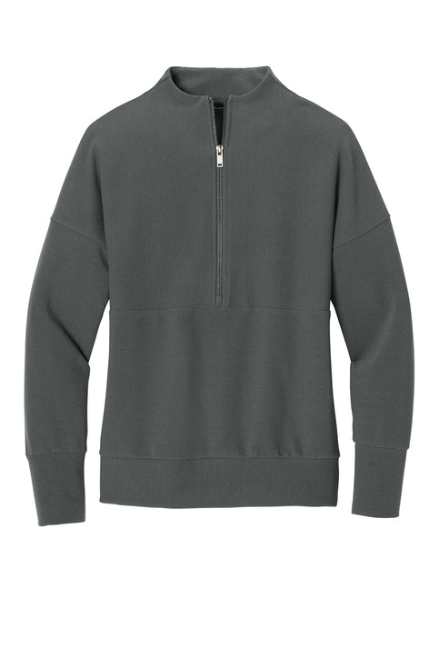 Mercer+Mettle Women’s Linear Texture 1/4-Zip with custom logo embroidery