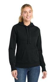 Sport-Tek Women's Pullover Hooded Sweatshirt with custom logo embroidery