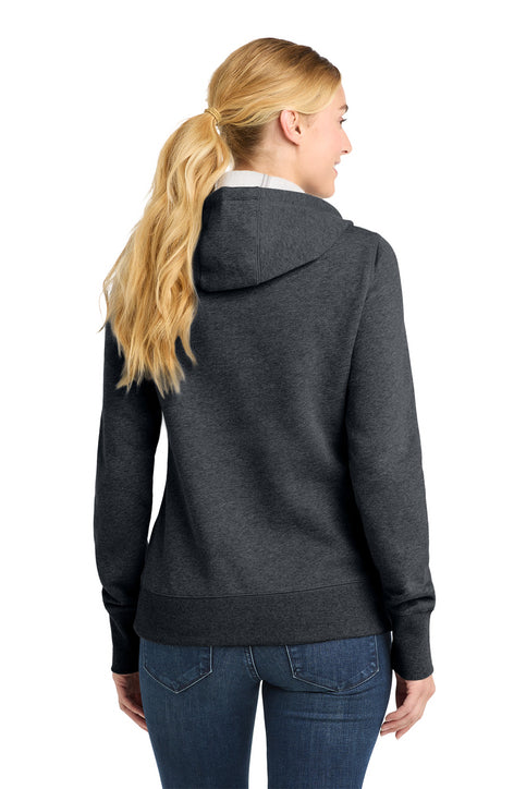 Sport-Tek Women's Pullover Hooded Sweatshirt with custom logo embroidery