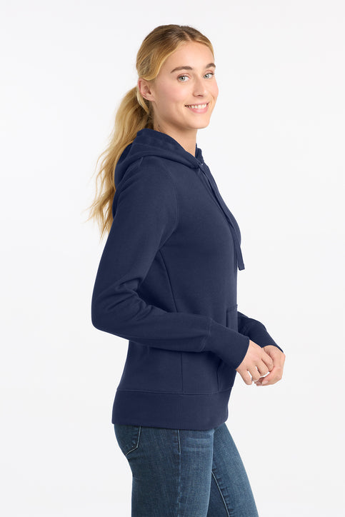 Sport-Tek Women's Pullover Hooded Sweatshirt with custom logo embroidery