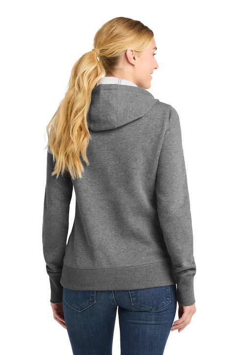 Sport-Tek Women's Pullover Hooded Sweatshirt with custom logo embroidery