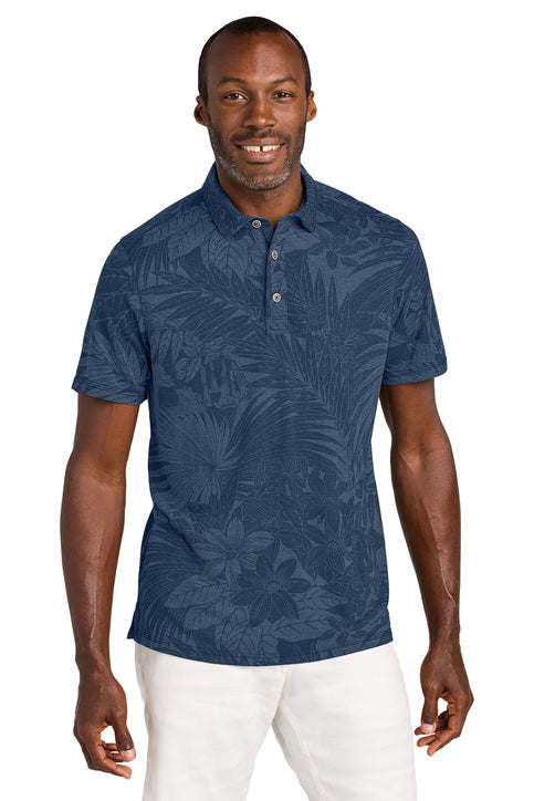 Tommy Bahama Santiago Paradise Polo with custom logo embroidery