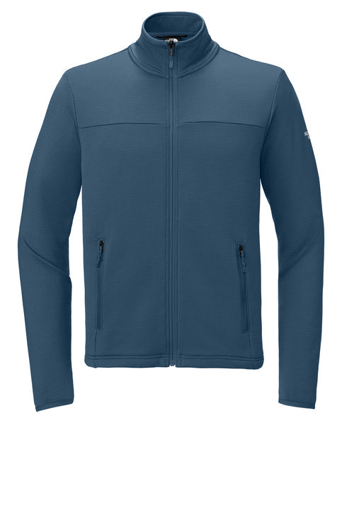 The North Face Aim Full-Zip Fleece Jacket with custom logo embroidery