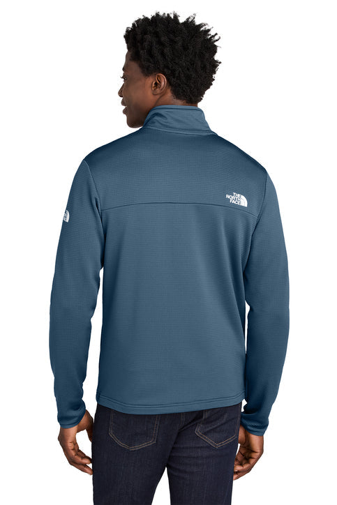 The North Face Aim Full-Zip Fleece Jacket with custom logo embroidery