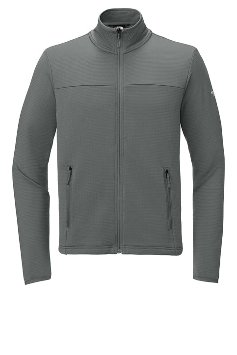 The North Face Aim Full-Zip Fleece Jacket with custom logo embroidery