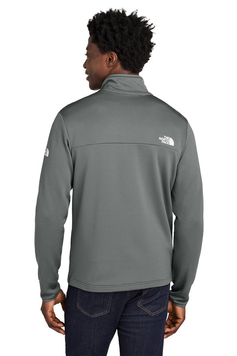 The North Face Aim Full-Zip Fleece Jacket with custom logo embroidery