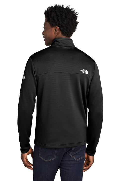 The North Face Aim Full-Zip Fleece Jacket with custom logo embroidery