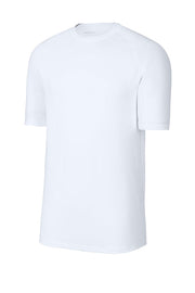 Sport-Tek PosiCharge Compression 1/2-Sleeve Tee with custom logo embroidery