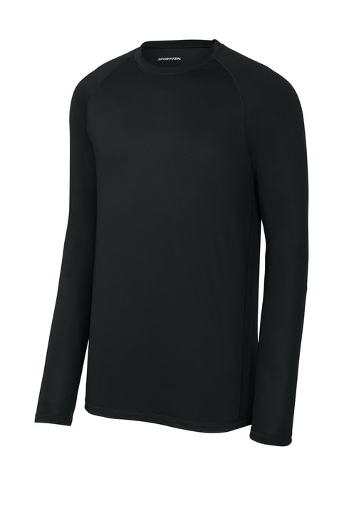 Sport-Tek PosiCharge Compression Long Sleeve Tee with custom logo embroidery