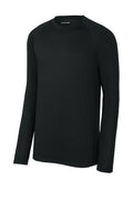 Sport-Tek PosiCharge Compression Long Sleeve Tee with custom logo embroidery