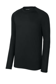 Sport-Tek PosiCharge Compression Long Sleeve Tee with custom logo embroidery