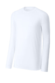 Sport-Tek PosiCharge Compression Long Sleeve Tee with custom logo embroidery