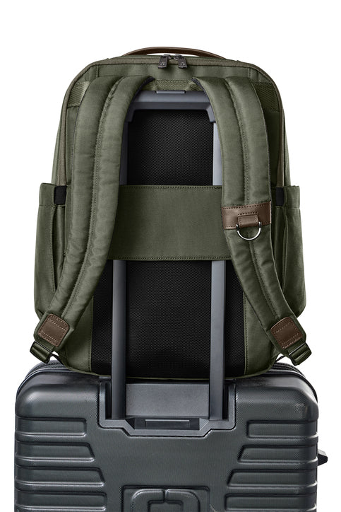 Brooks Brothers Oxford Backpack with custom logo embroidery