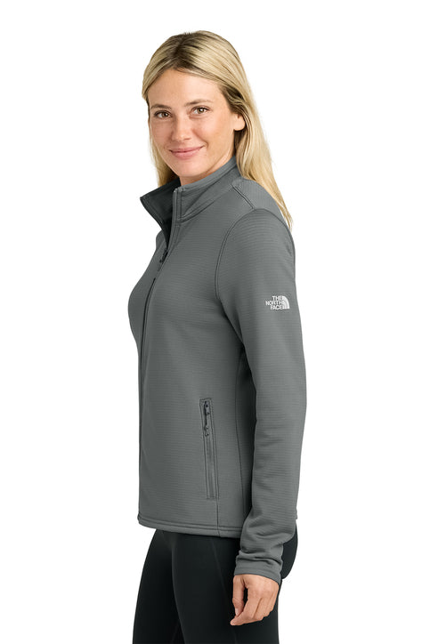 The North Face Women’s Aim Full-Zip Fleece Jacket with custom logo embroidery