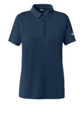 The North Face Women’s Canyon Crest Polo with custom logo embroidery