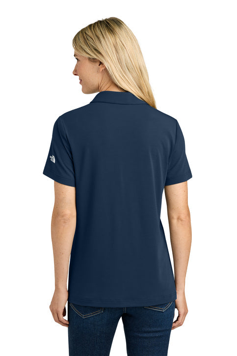 The North Face Women’s Canyon Crest Polo with custom logo embroidery