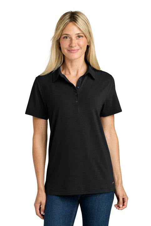 The North Face Women’s Canyon Crest Polo with custom logo embroidery