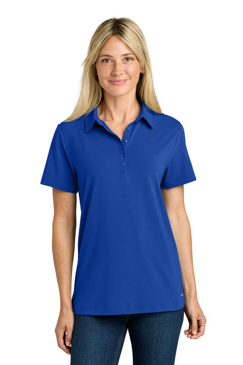 The North Face Women’s Canyon Crest Polo with custom logo embroidery