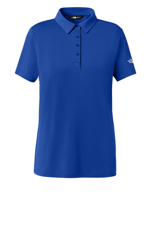 The North Face Women’s Canyon Crest Polo with custom logo embroidery