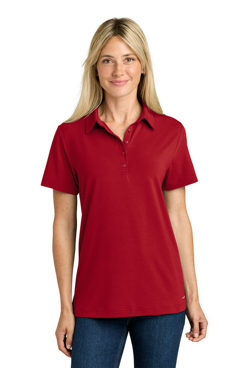 The North Face Women’s Canyon Crest Polo with custom logo embroidery
