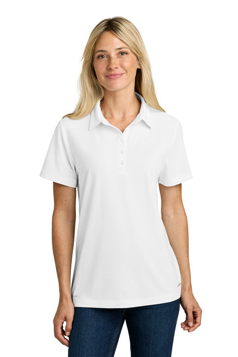 The North Face Women’s Canyon Crest Polo with custom logo embroidery