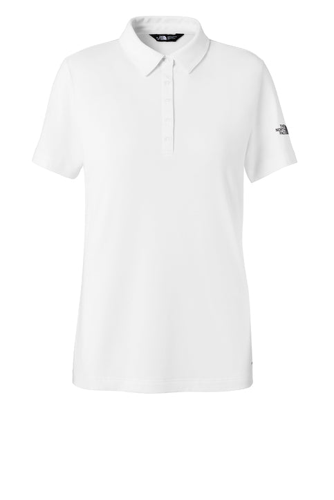 The North Face Women’s Canyon Crest Polo with custom logo embroidery