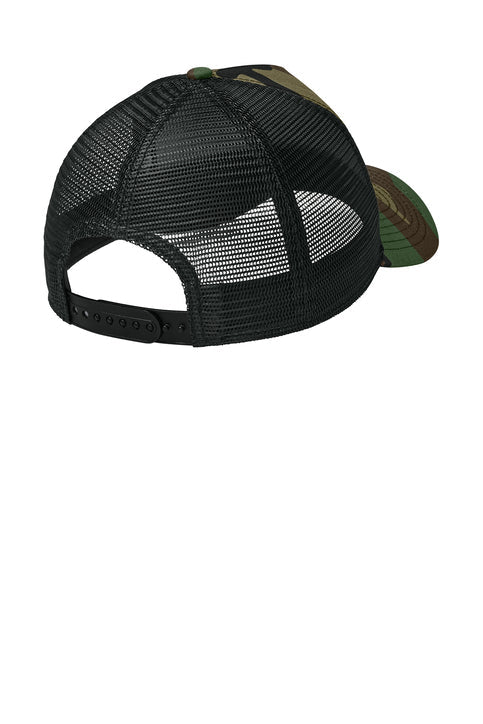 New Era Snapback Trucker Cap with custom logo embroidery
