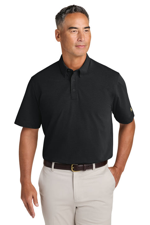 Brooks Brothers Pinpoint Pique Dress Polo with custom logo embroidery