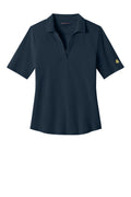 Brooks Brothers Women’s Pinpoint Pique Polo with custom logo embroidery
