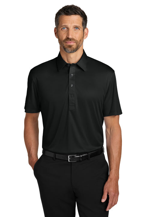 Port Authority Shirt Collar Polo with custom logo embroidery