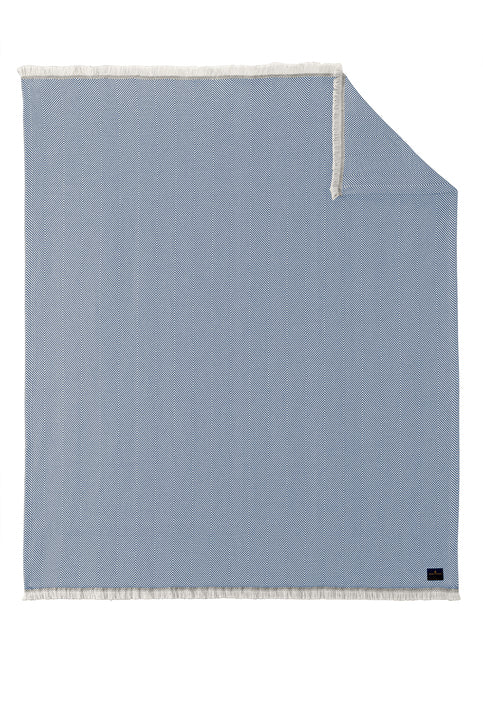 Brooks Brothers Coastal Throw with custom logo embroidery