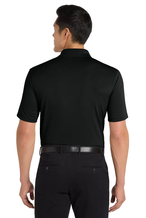 Port Authority Tall Dry Zone UV Micro-Mesh Polo with custom logo embroidery