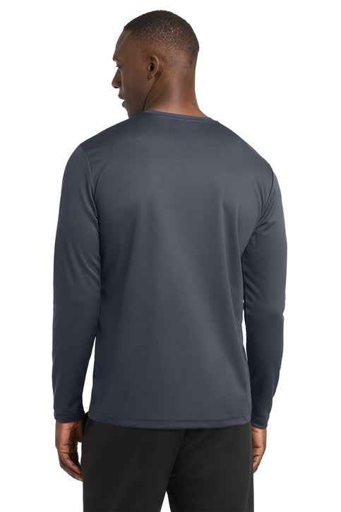 Sport-Tek PosiCharge RacerMesh Long Sleeve Tee with custom logo embroidery