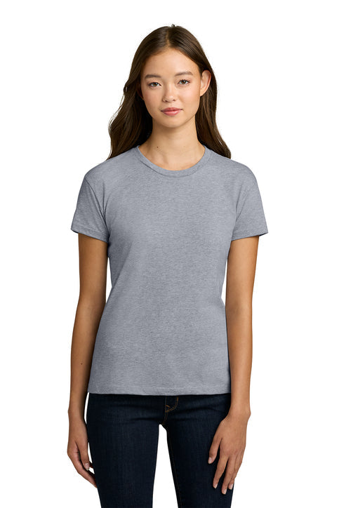Next Level Apparel Women’s Cotton Relaxed Tee with custom logo embroidery