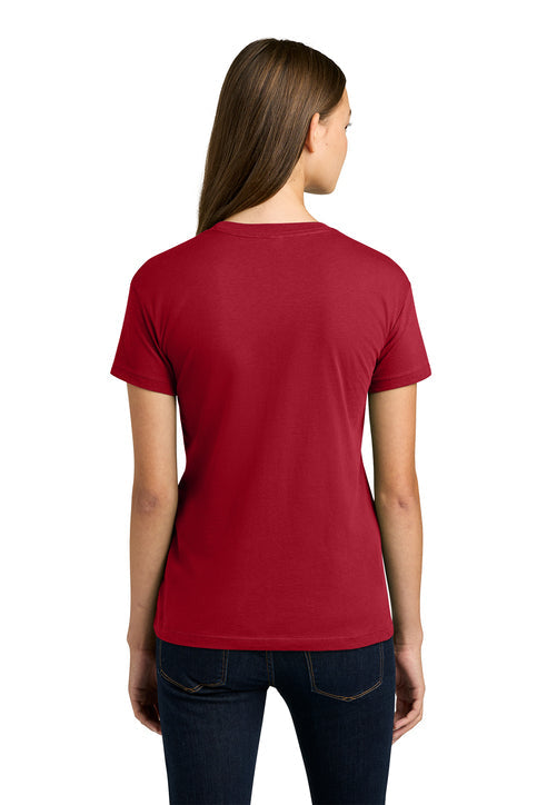 Next Level Apparel Women’s Cotton Relaxed Tee with custom logo embroidery