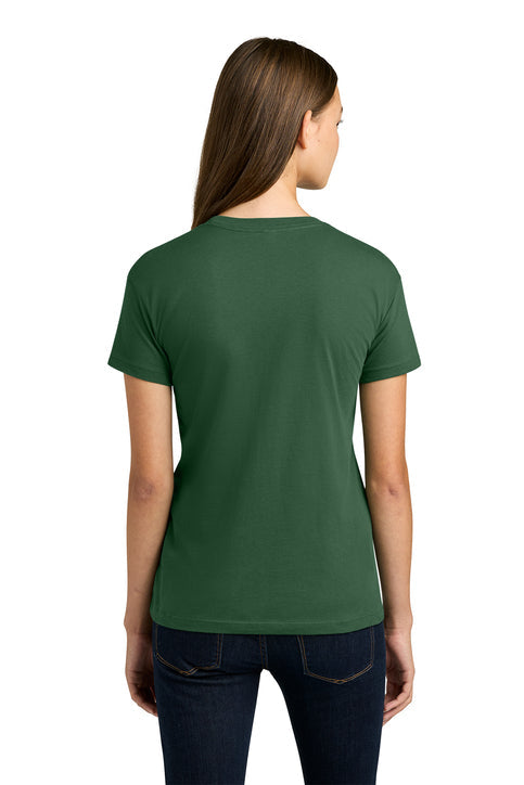 Next Level Apparel Women’s Cotton Relaxed Tee with custom logo embroidery