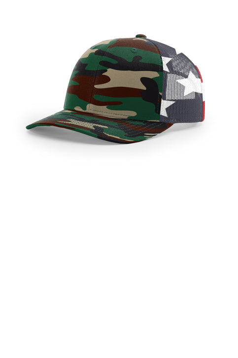 Richardson Printed Mesh Trucker